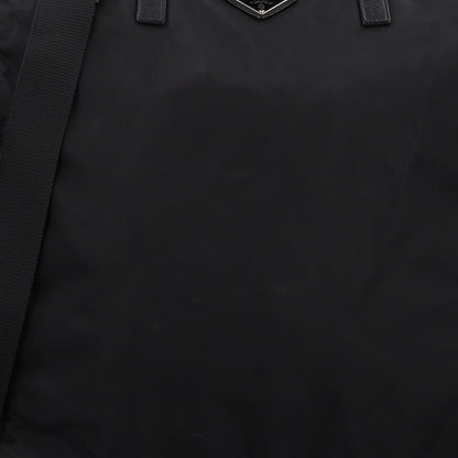 Prada Tessuto Nylon Vela Shopping Tote Black 8 of 10