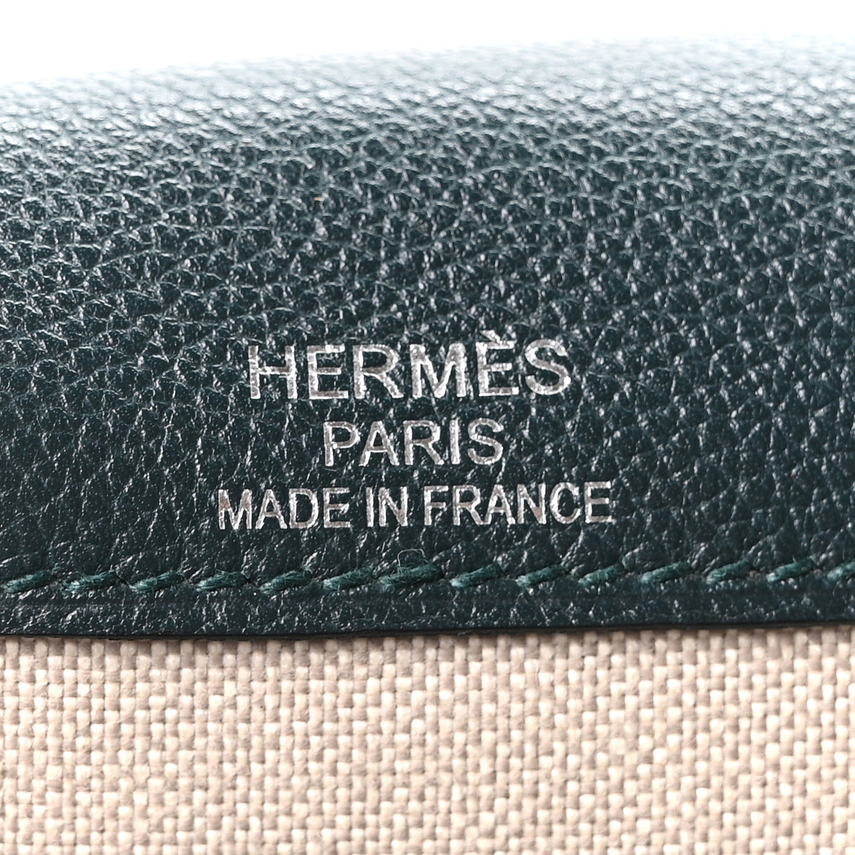 Hermes Evercolor Taurillon Maurice Flash Backpack Vert Cypress 6 of 9