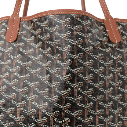 Goyard Goyardine Saint Louis GM Black Gold 9 of 14