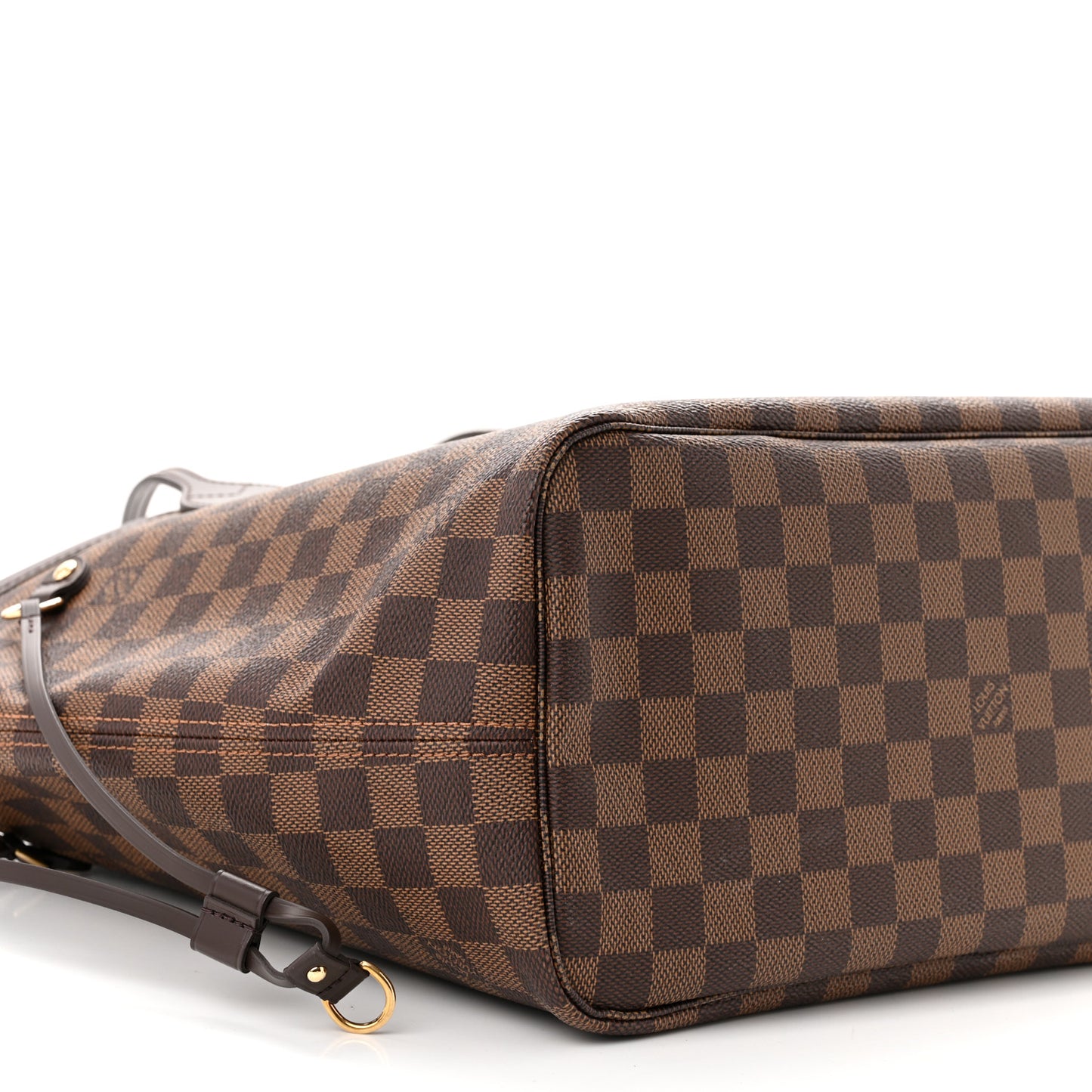 Damier Ebene Neo Neverfull MM Rose Ballerine