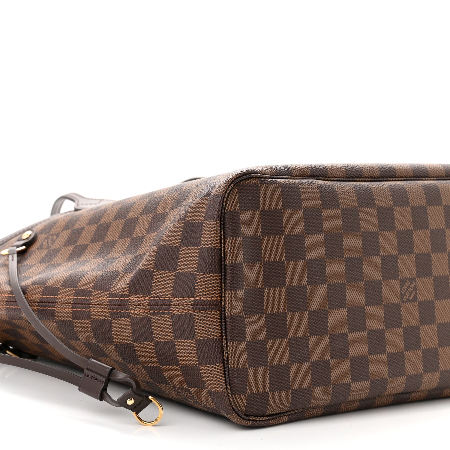 Louis Vuitton Damier Ebene Neo Neverfull MM Rose Ballerine 9 of 10