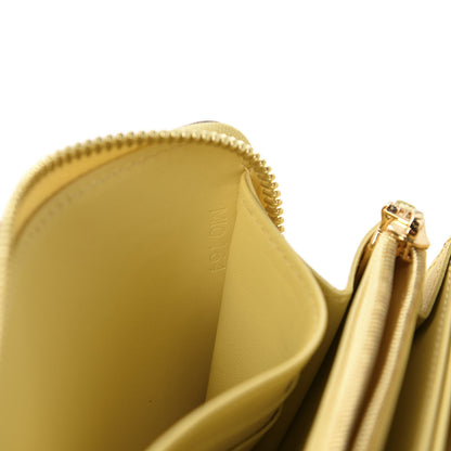 Louis Vuitton Vernis Zippy Wallet Citrine 9 of 9