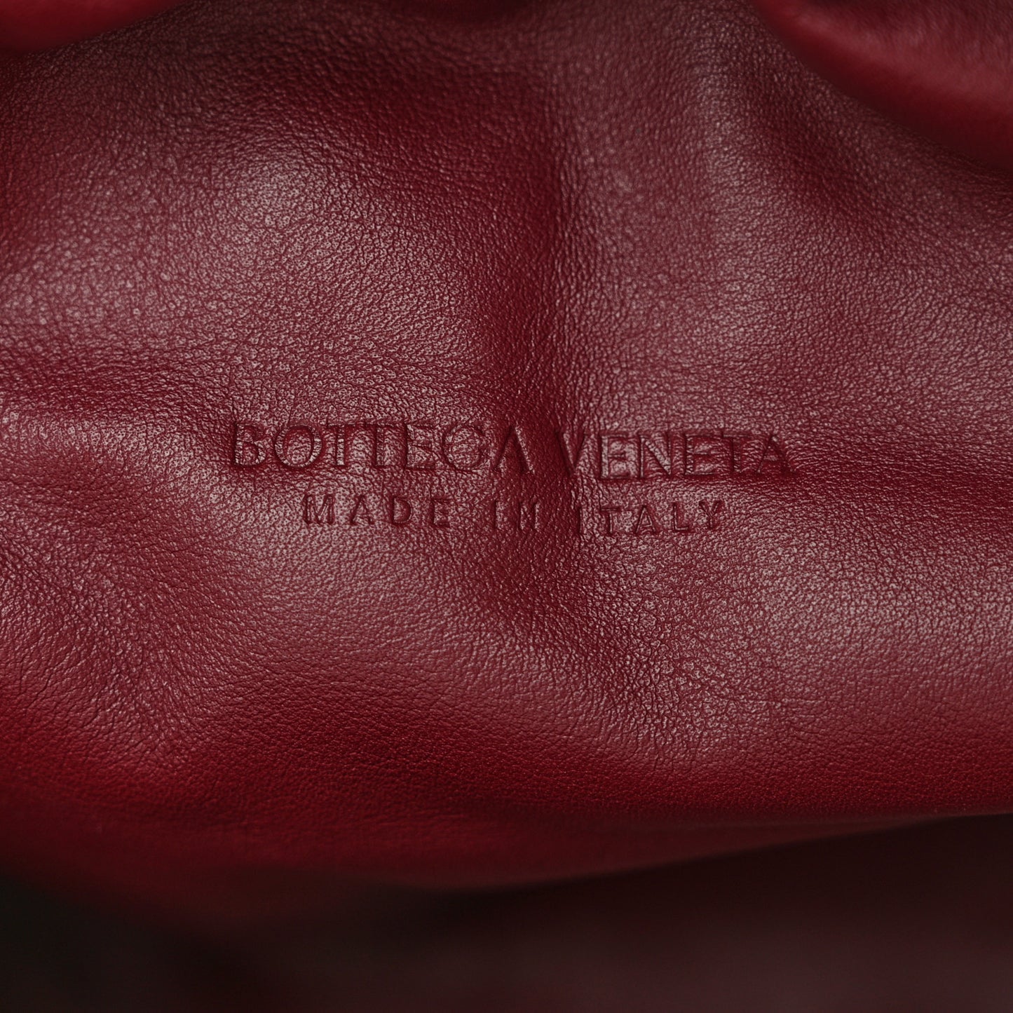 Smooth Butter Calf The Pouch Oversized Clutch Clutch Bordeaux