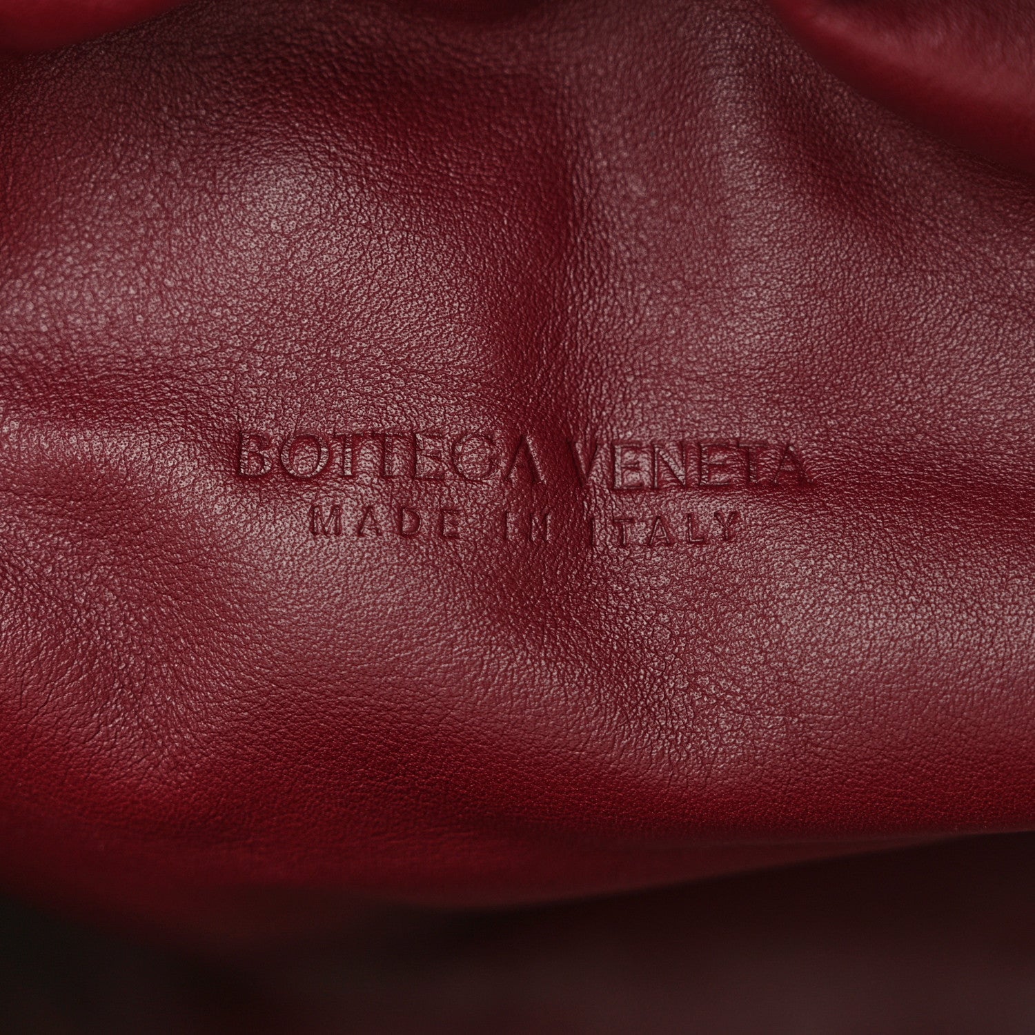 Bottega Veneta Smooth Butter Calf The Pouch Oversized Clutch Clutch Bordeaux 6 of 7