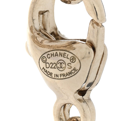 Chanel Resin CC Cube Choker Gold Pink Gold 6 of 8