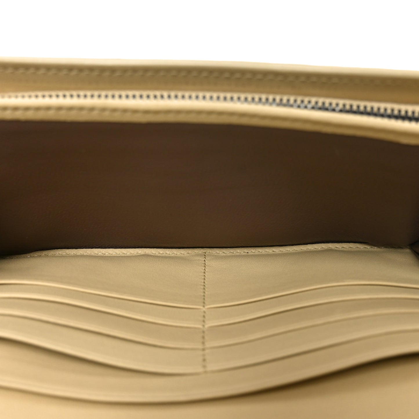 Nappa Intrecciato Continental Flap Wallet New Sand