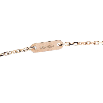 Van Cleef & Arpels 18K Yellow Gold Mother of Pearl Sweet Alhambra Butterfly Pendant Necklace 7 of 7