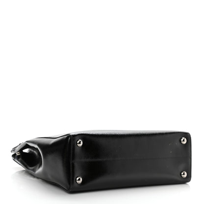 Prada Saffiano Vernice Crystal Bag Black 4 of 8