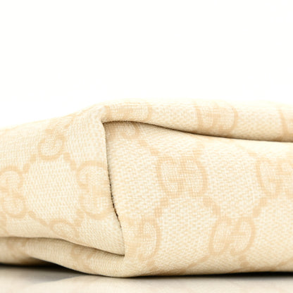 Gucci GG Plus Monogram Small Flap Messenger Bag White 9 of 10