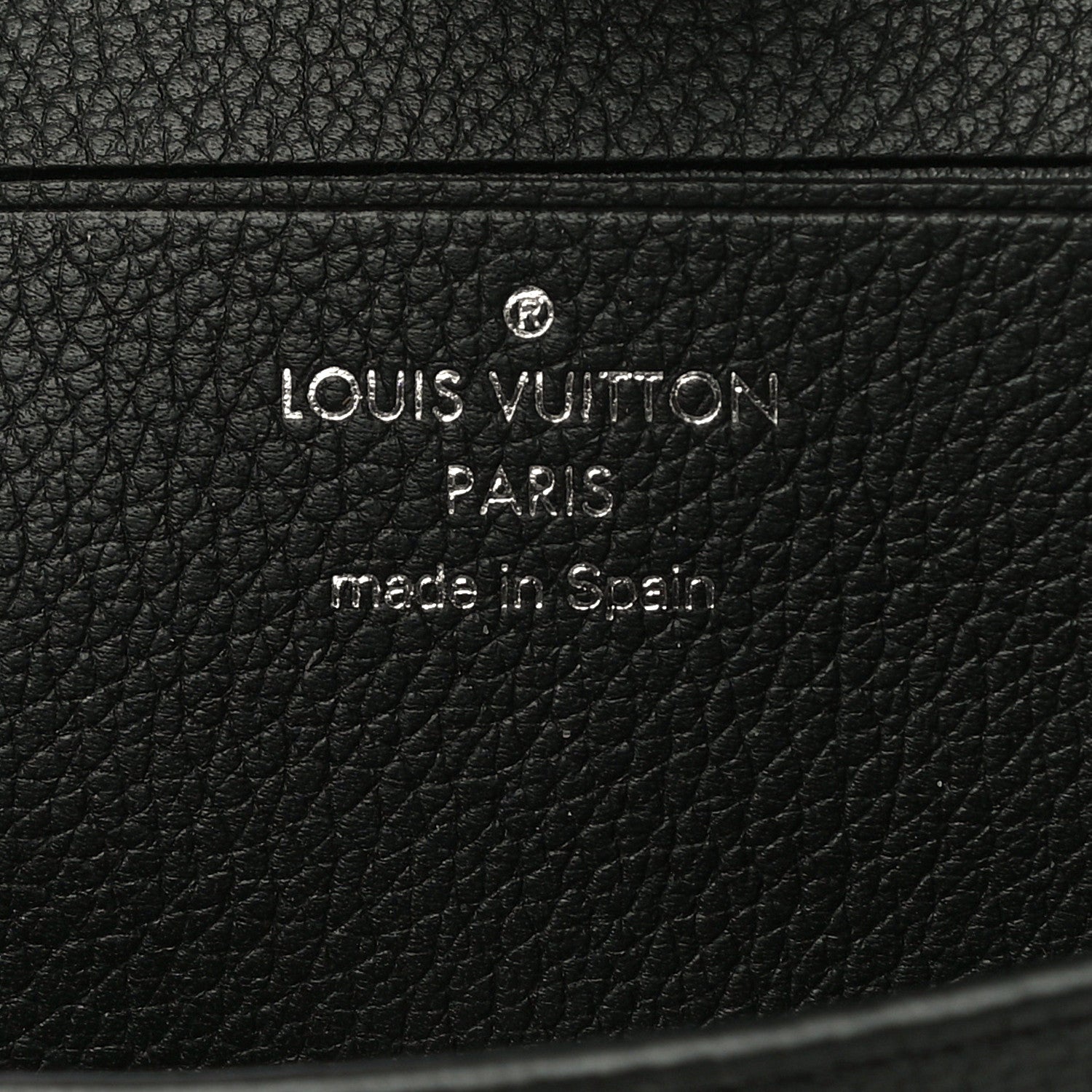 Louis Vuitton Calfskin Nano Lockme Bucket Black 6 of 10