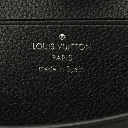 Louis Vuitton Calfskin Nano Lockme Bucket Black 6 of 10