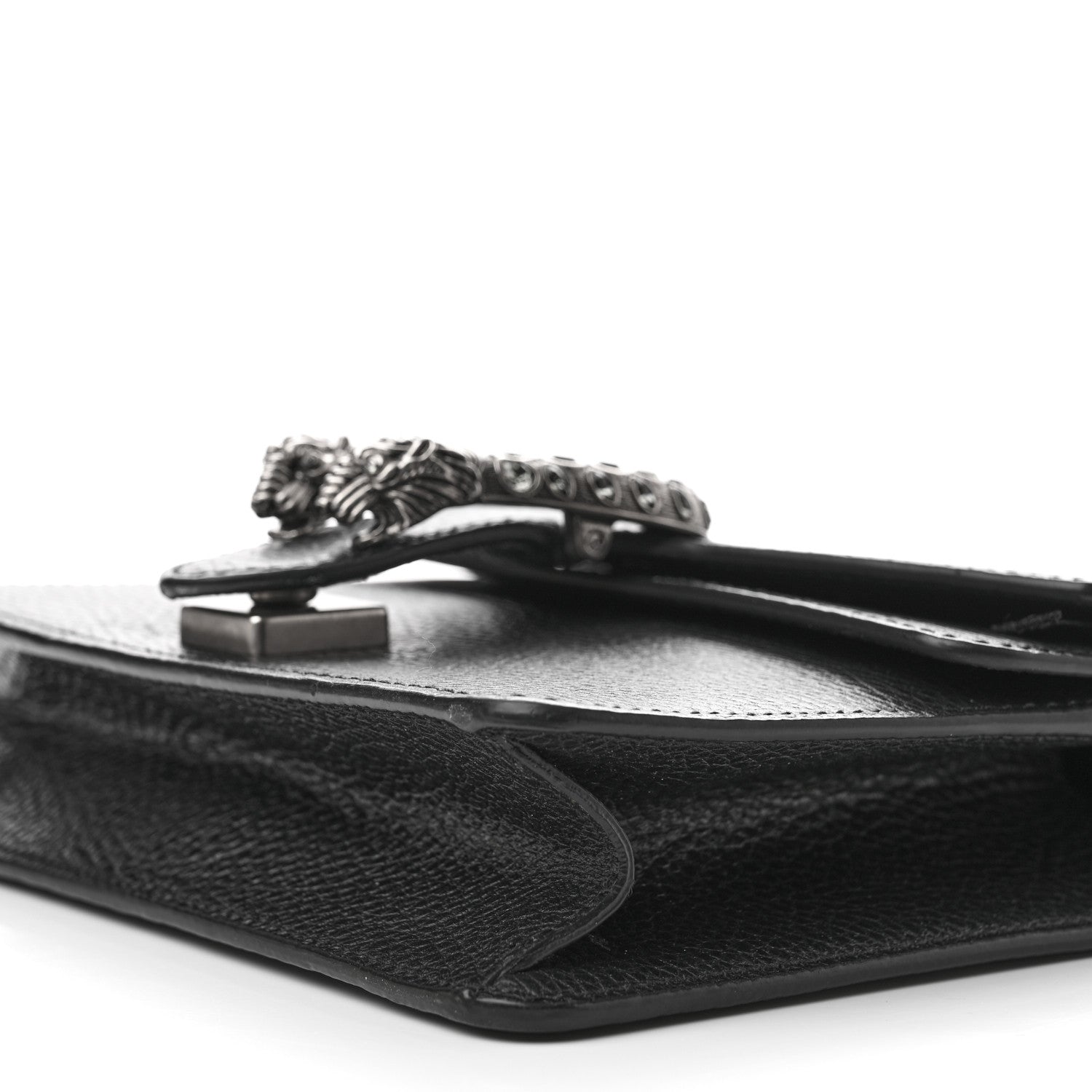Gucci Calfskin Mini Dionysus Shoulder Bag Black 11 of 12