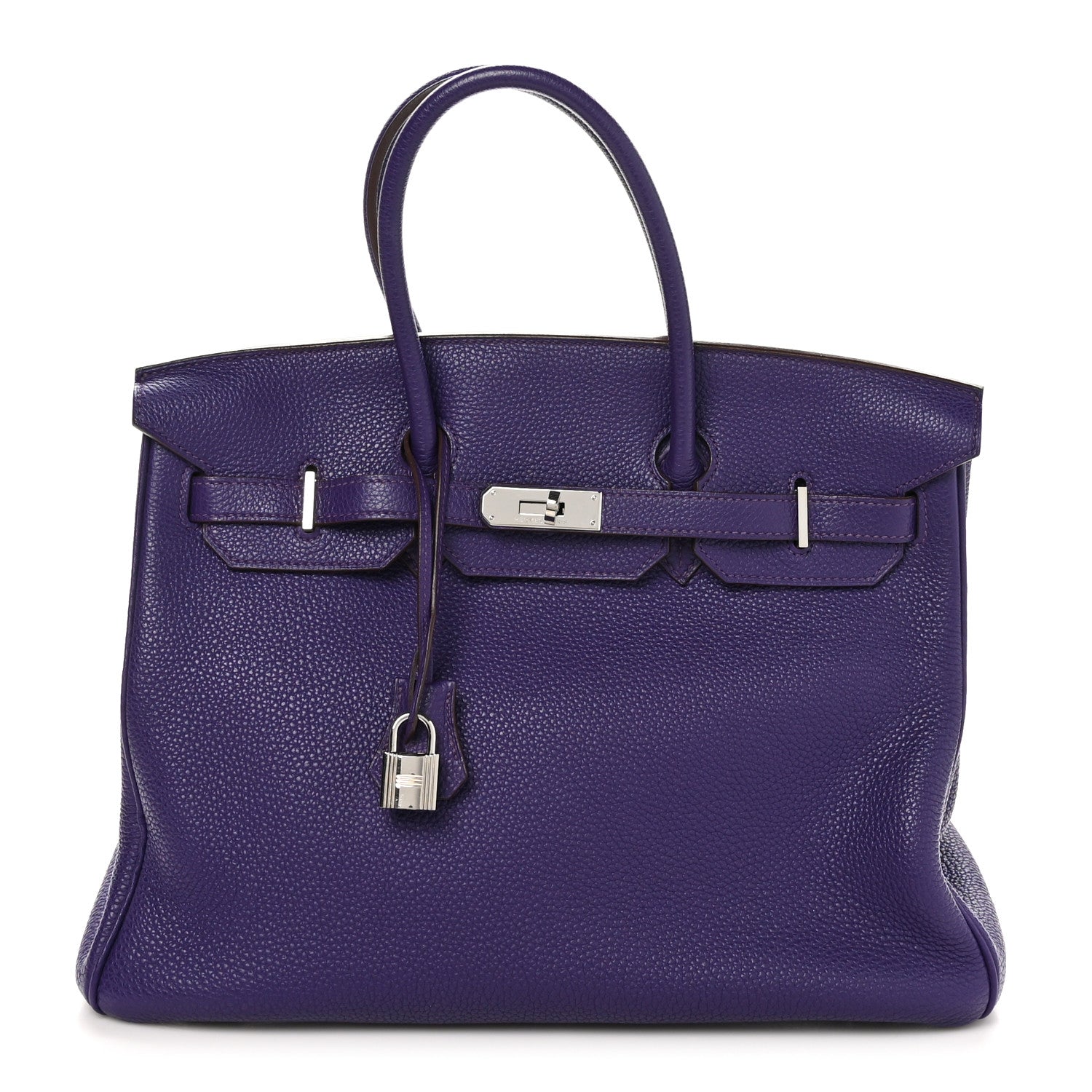 Hermes Togo Birkin 35 Iris 1 of 13