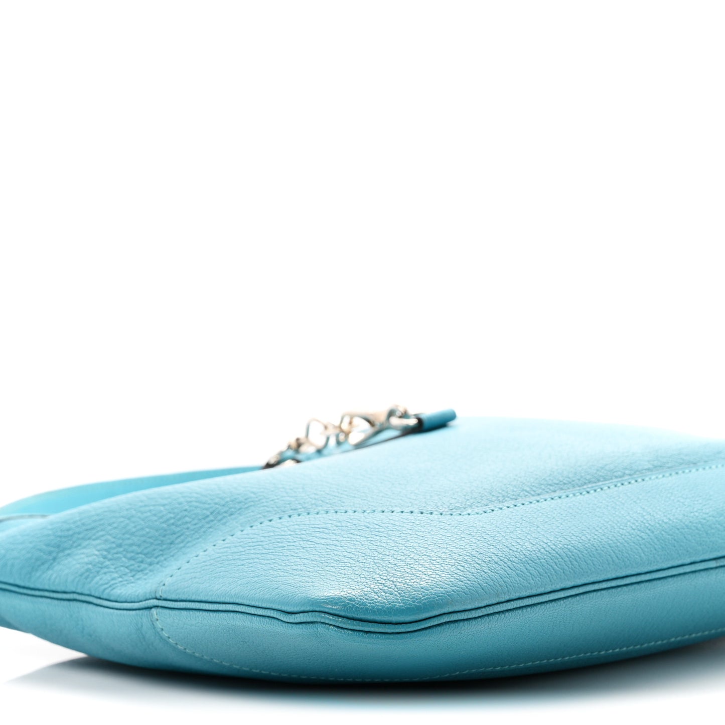 Chevre De Coromandel  Trim II 31 Shoulder Bag Turquoise