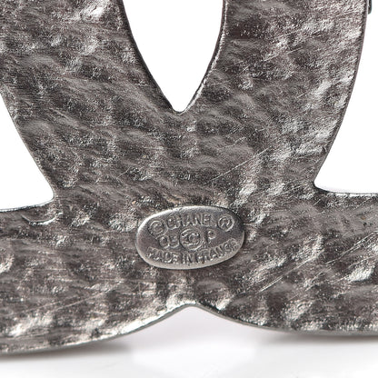 Chanel Ruthenium CC Spike Brooch 4 of 5