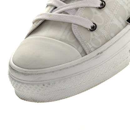 Christian Dior Technical Canvas Oblique Mens B23 High Top Sneakers 41 White 13 of 18