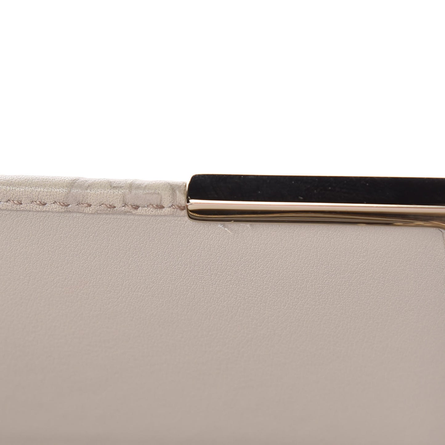 Guccissima Signature Dice Chain Wallet Off White