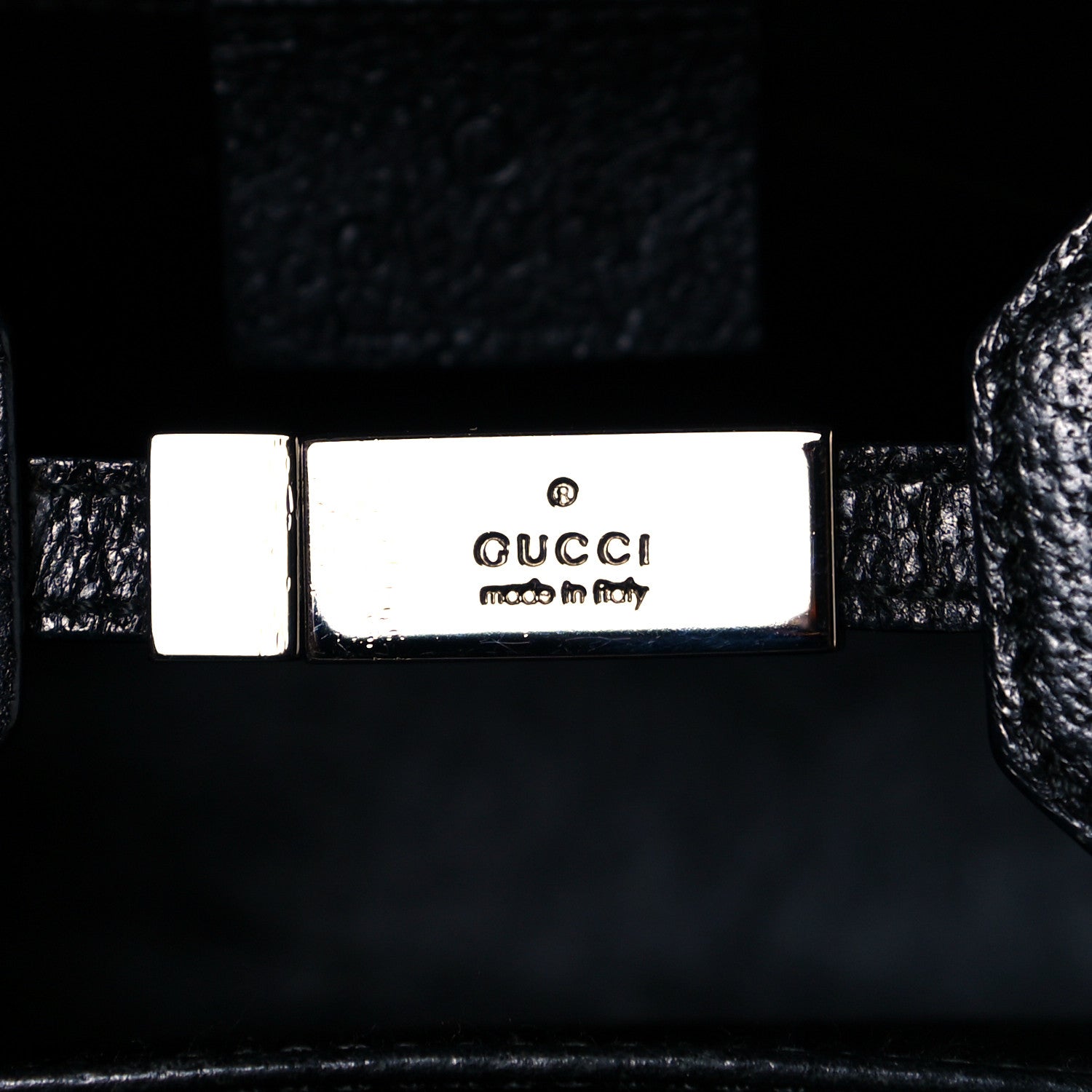 Gucci Cinghiale Bamboo Tote Black 10 of 10