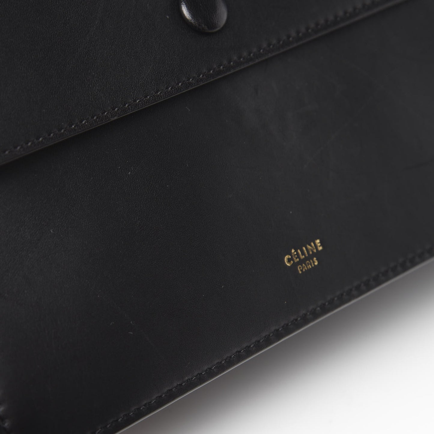 Felt Calfskin Medium Tie Knot Tote Navy