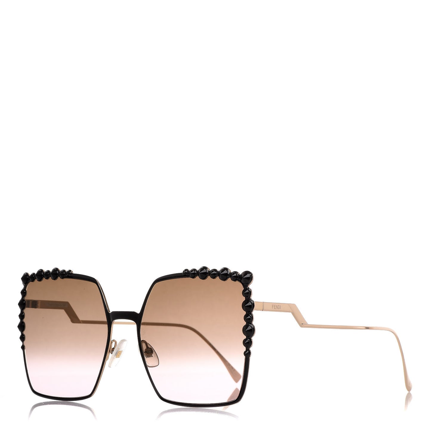 Square Dots Sunglasses FF 0259/S Black