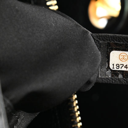 Chanel Caviar Quilted Grand Shopping Tote GST Black 7 of 10