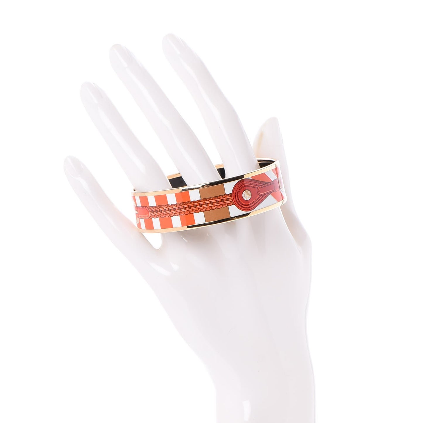 Enamel Printed Wide Coaching Bracelet 65