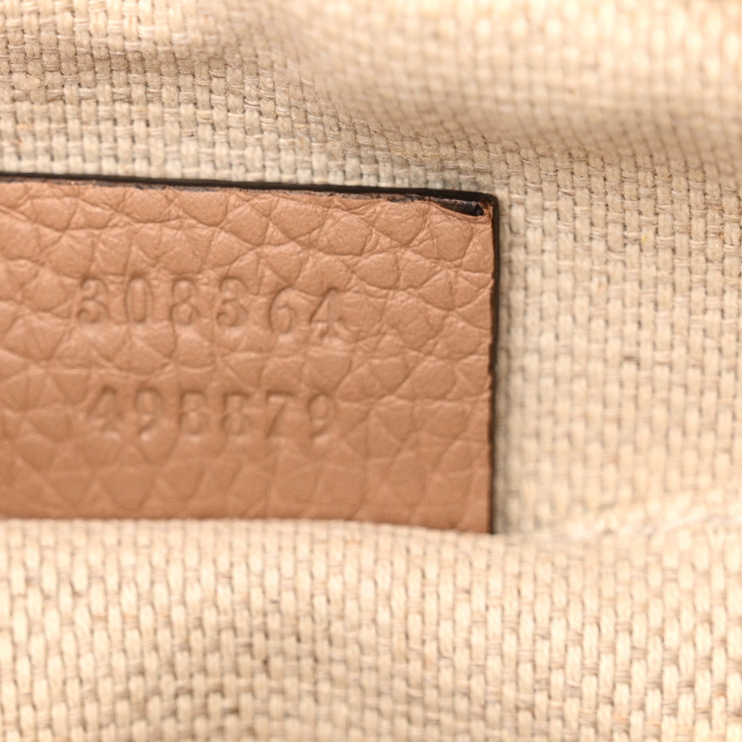 Gucci Pebbled Calfskin Small Soho Disco Bag Camelia 7 of 11