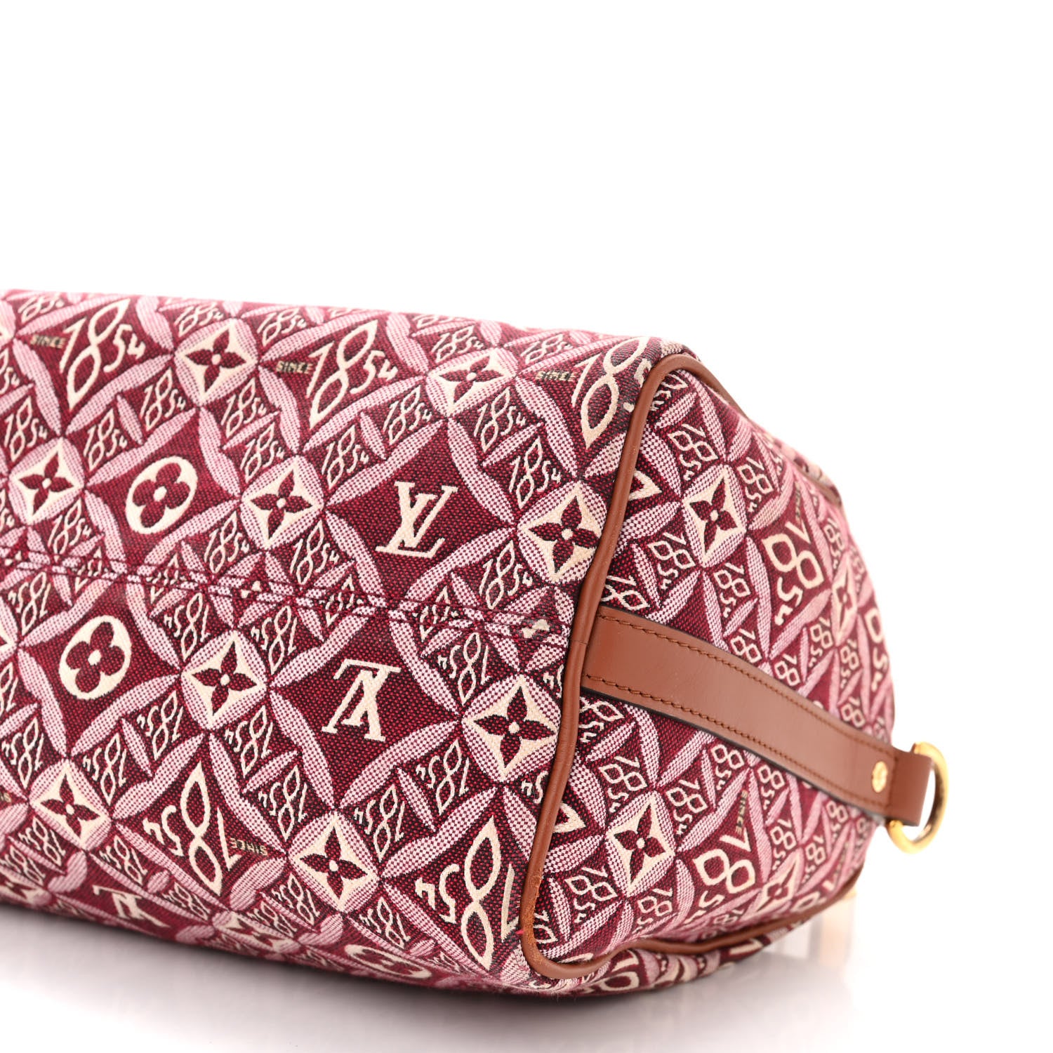 Louis Vuitton Jacquard Since 1854 Speedy Bandouliere 25 Bordeaux 9 of 9