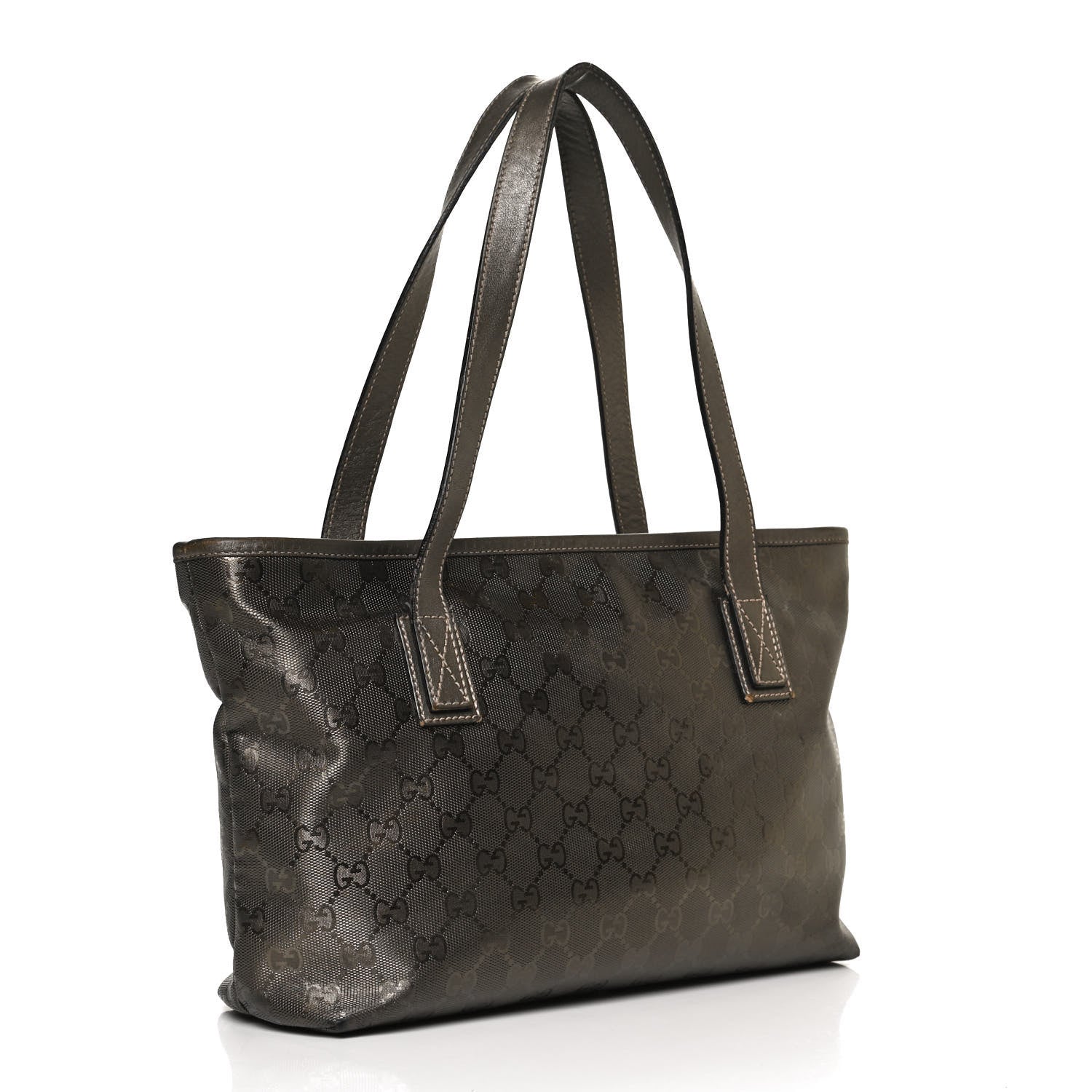 Gucci Imprime Monogram Small Joy Tote Pewter 3 of 12
