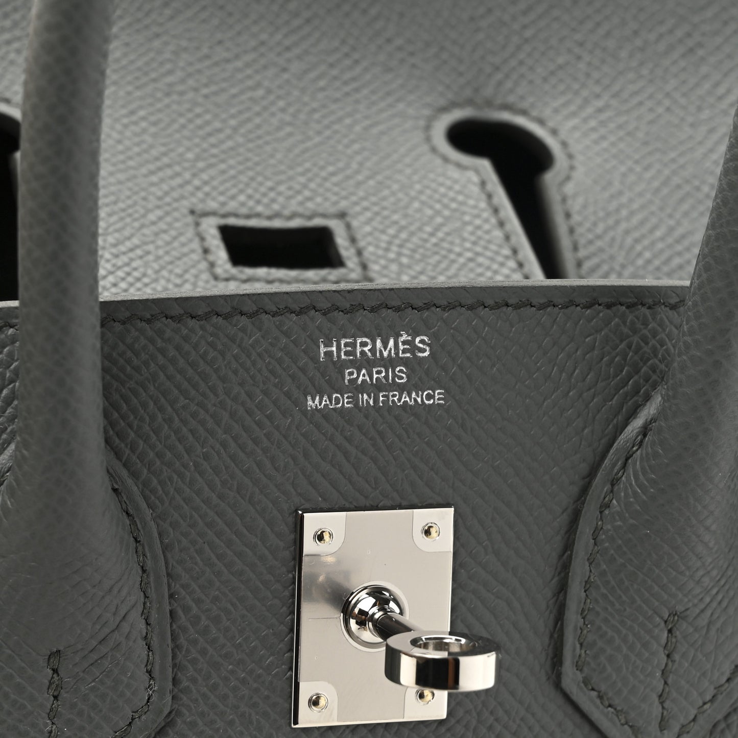 Epsom Birkin Sellier 25 Vert Amande