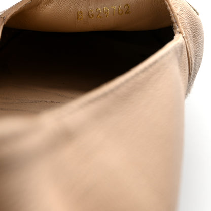 Chanel Lambskin CC Espadrilles 38 Beige Black 17 of 18