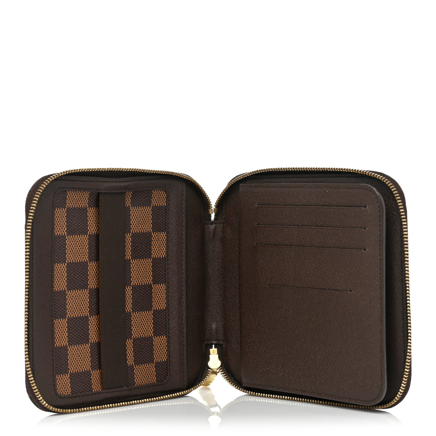Damier Ebene Olav Organizer Wallet