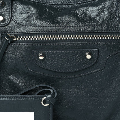 Balenciaga Agneau Classic Silver Hardware City Gris Fossile Anthracite 8 of 10
