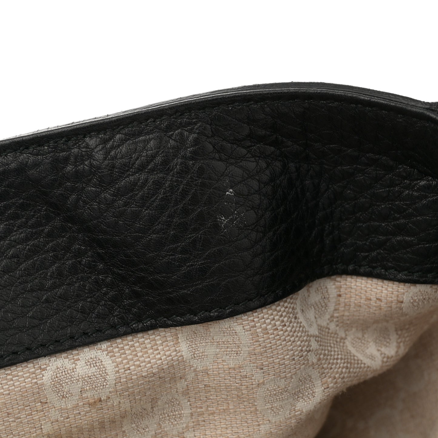 Grained Calfskin Medium Diana Bamboo Top Handle Tote Black