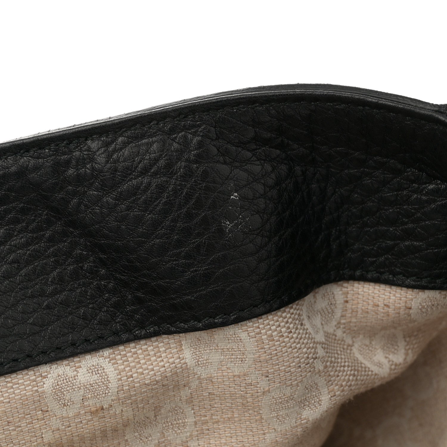 Gucci Grained Calfskin Medium Diana Bamboo Top Handle Tote Black 11 of 14