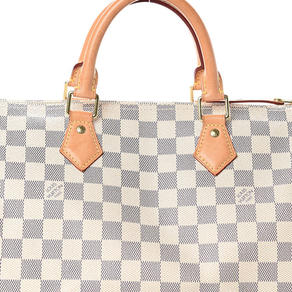 Louis Vuitton Damier Azur Speedy 30 5 of 8