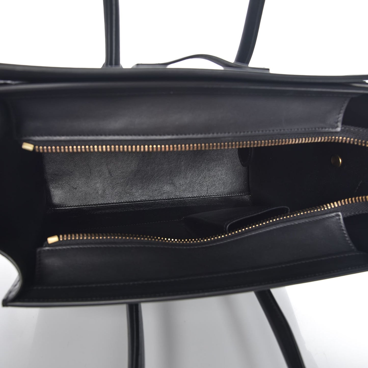 Smooth Calfskin Micro Luggage Black