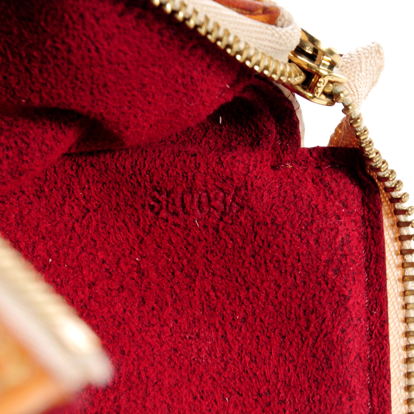 Monogram Multicolor Pochette Accessories White