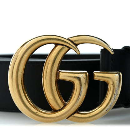 Gucci Calfskin Double G 40mm Belt 90 36 Black 6 of 6