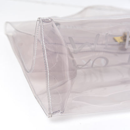 Hermes Vinyl Souvenir De L'Exposition Kelly Transparent 6 of 7
