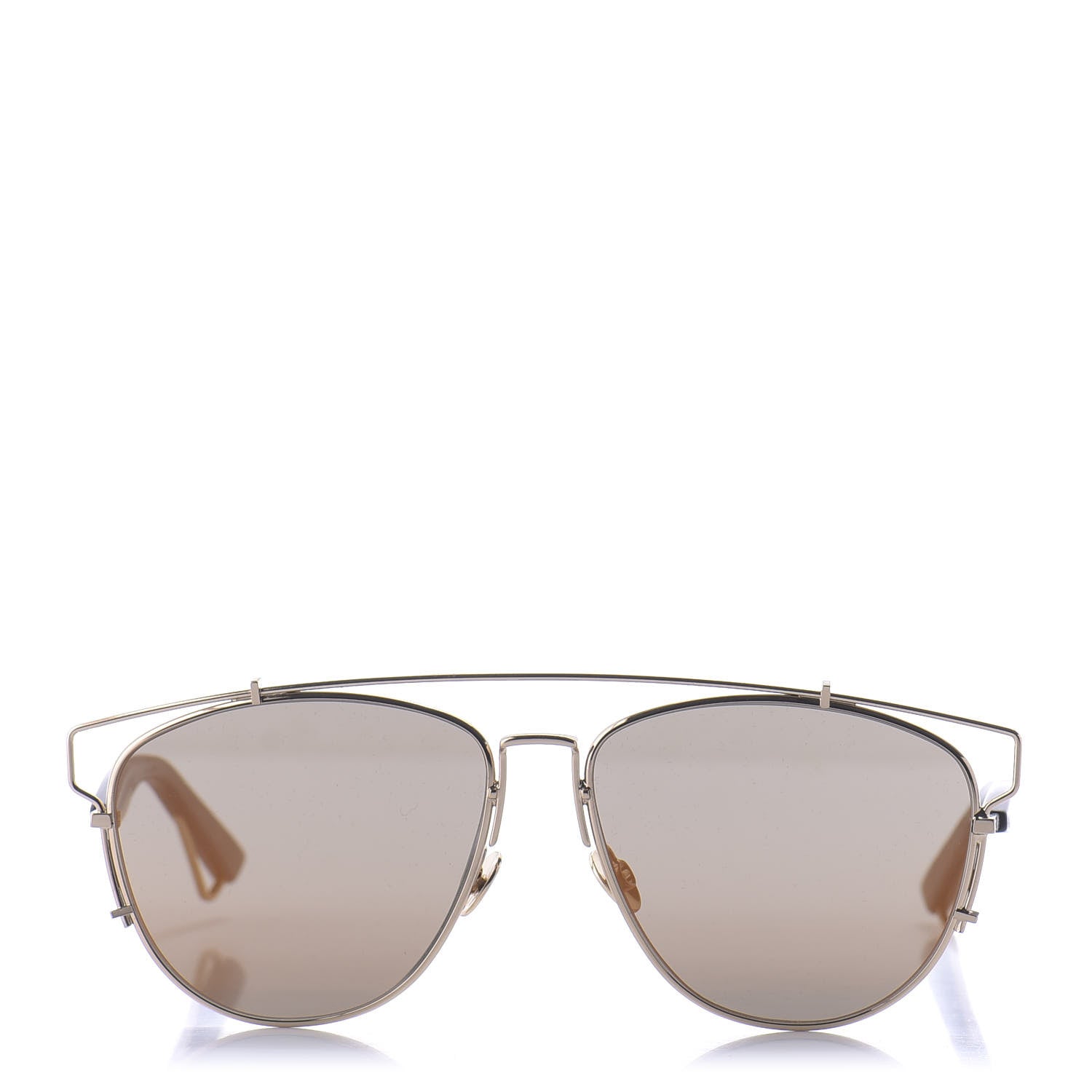 Christian Dior Technologic Sunglasses Gold 2 of 10