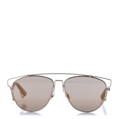 Christian Dior Technologic Sunglasses Gold 2 of 10