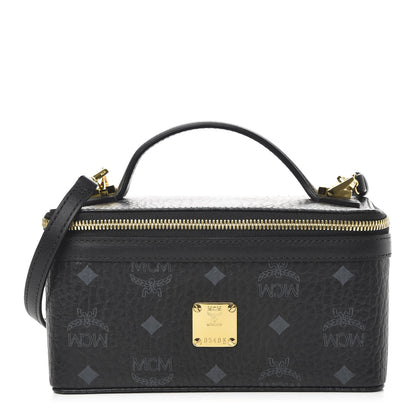MCM Visetos Vanity Case Black 1 of 8
