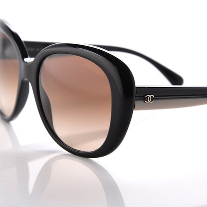 Chanel Signature Oval Sunglasses 5312 Black 7 of 9