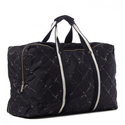 Chanel Nylon Travel Boston Black 2 of 10