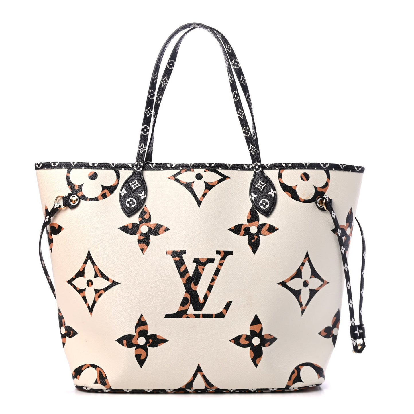 Monogram Giant Jungle Neverfull MM Ivory