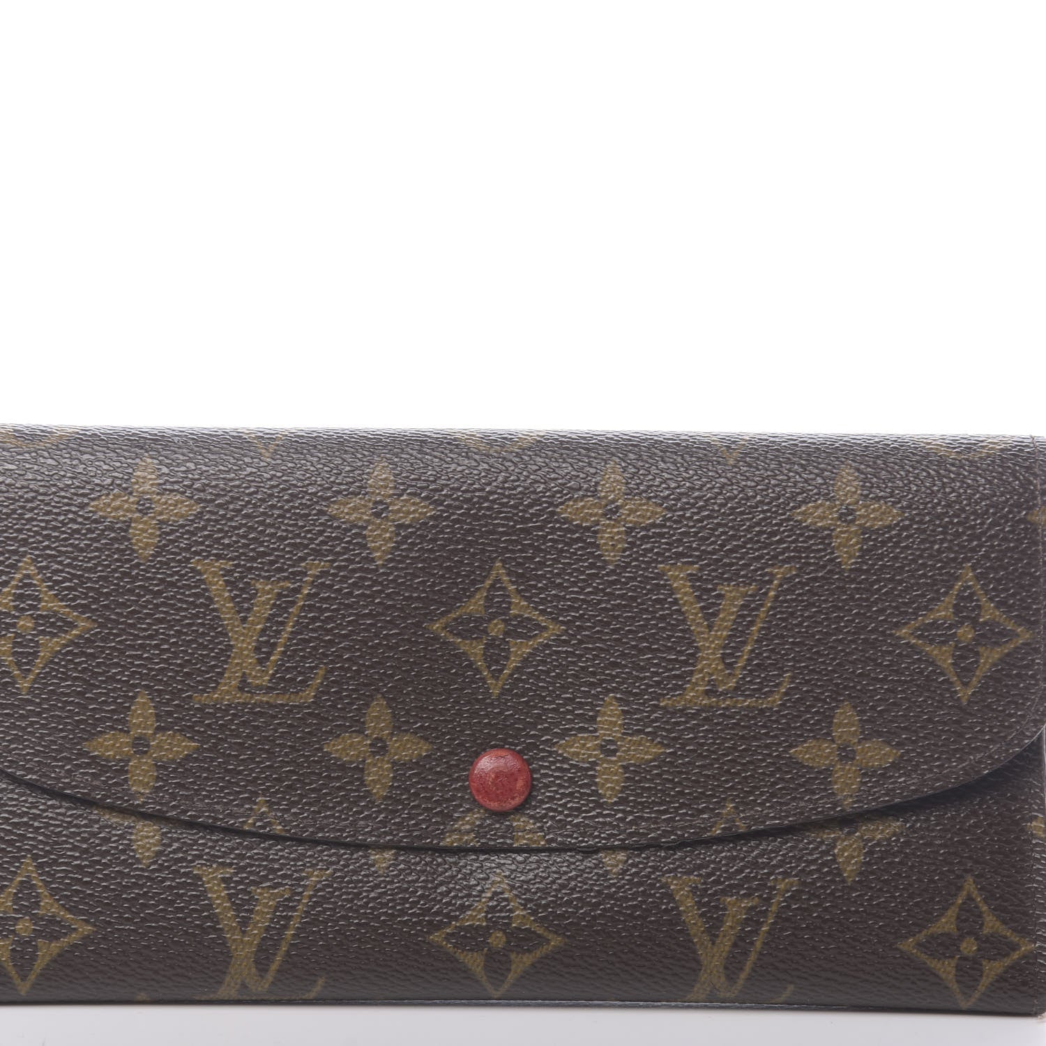 Louis Vuitton Monogram Emilie Wallet Red 8 of 15
