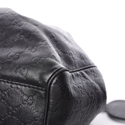 Gucci Guccissima Medium Sukey Tote Black 14 of 14