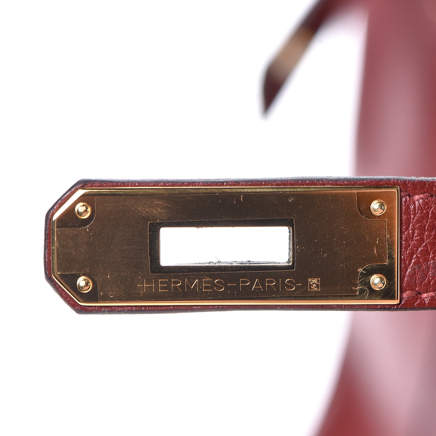 Taurillon Clemence Birkin 35 Rouge H