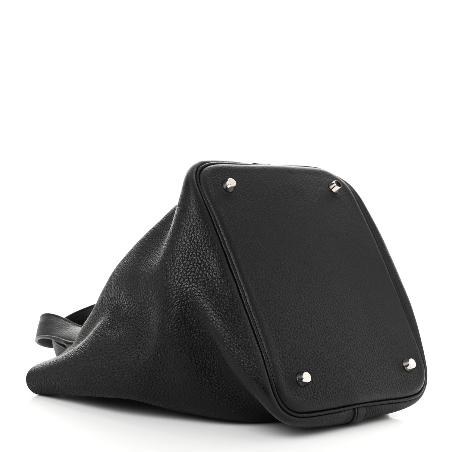 Hermes Taurillon Clemence Picotin Lock 22 MM Black 4 of 10